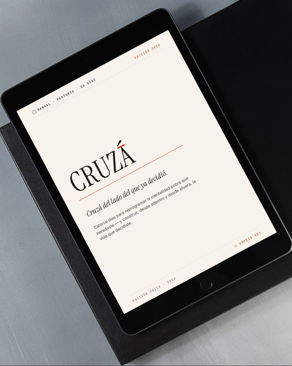 CRUZÁ — De pensarlo a hacerlo en 14 días