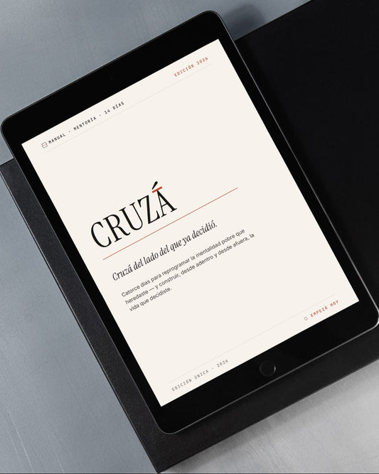 CRUZÁ — De pensarlo a hacerlo en 14 días